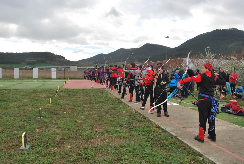 El Campo de Tiro de Eg&uuml;&eacute;s acogi&oacute; la Primera Tirada de los Juegos y del Campeonato Navarro